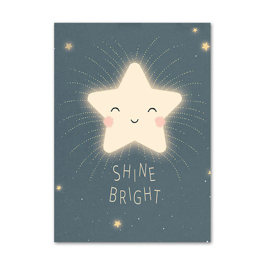 Canvas Poster 'Shine Bright'