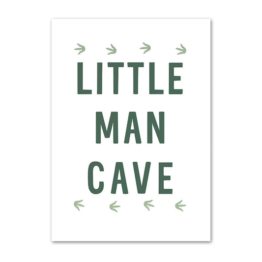 Canvas Poster 'Little Man Cave'