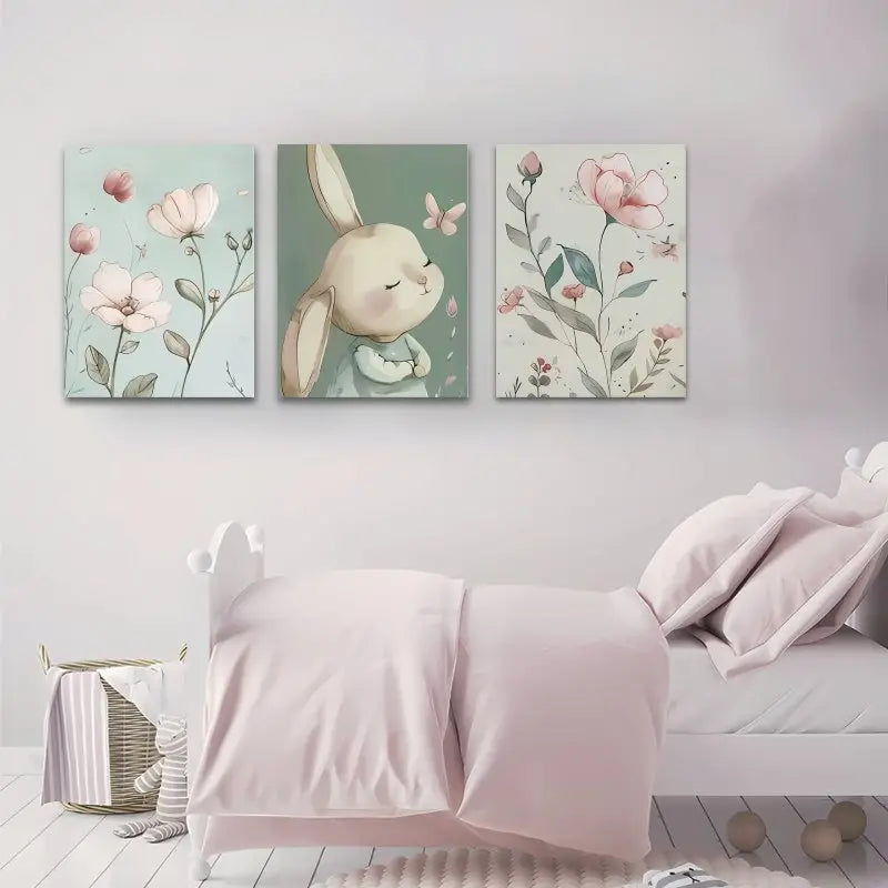 Canvas posters voor de babykamer