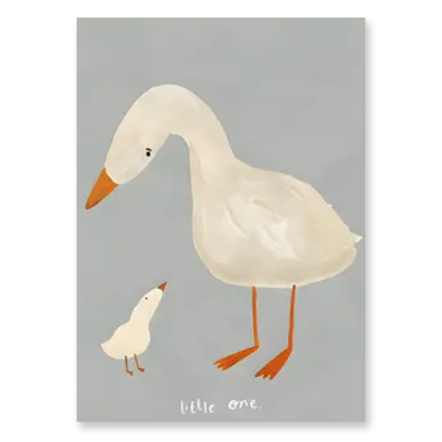 Nordic Retro Canvas Poster