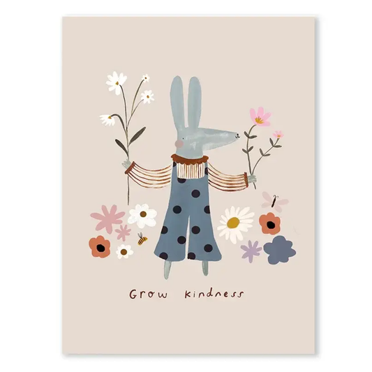 Canvas Poster 'Grow Kindness'