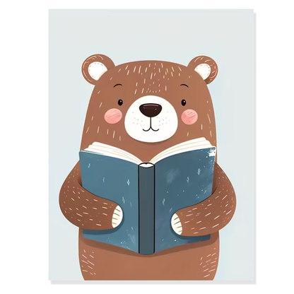 Canvas 'Beer met Boek'