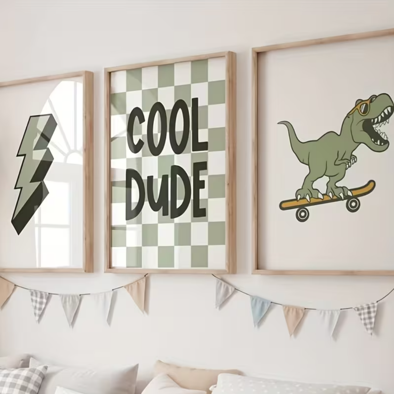 Set van 3 Canvas 'Cool Dude'