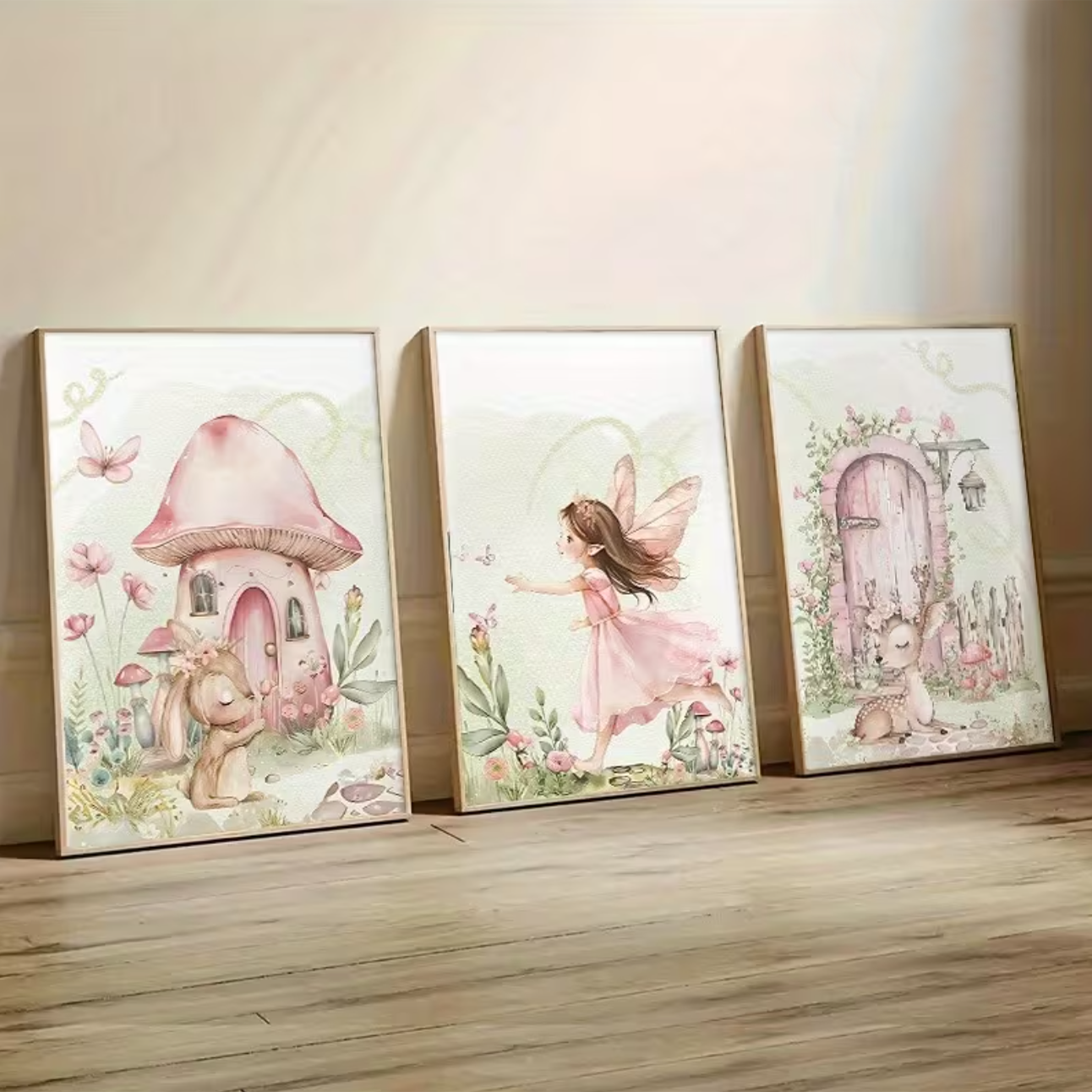 Set van 3 Canvas 'Het Elfenbos'