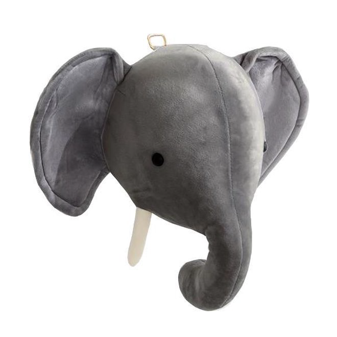 Wanddecoratie Olifant Dierenkop
