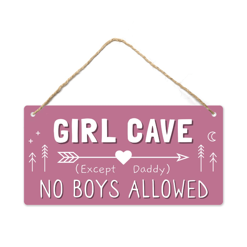 'Girl Cave' Bordje