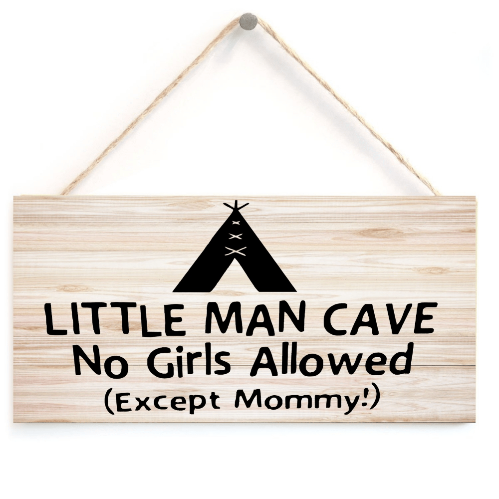 'Little Man Cave' Bordje