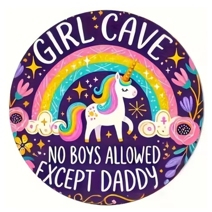 Girl Cave Bordje 'Unicorn'