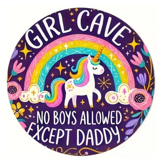 Girl Cave Bordje 'Unicorn'