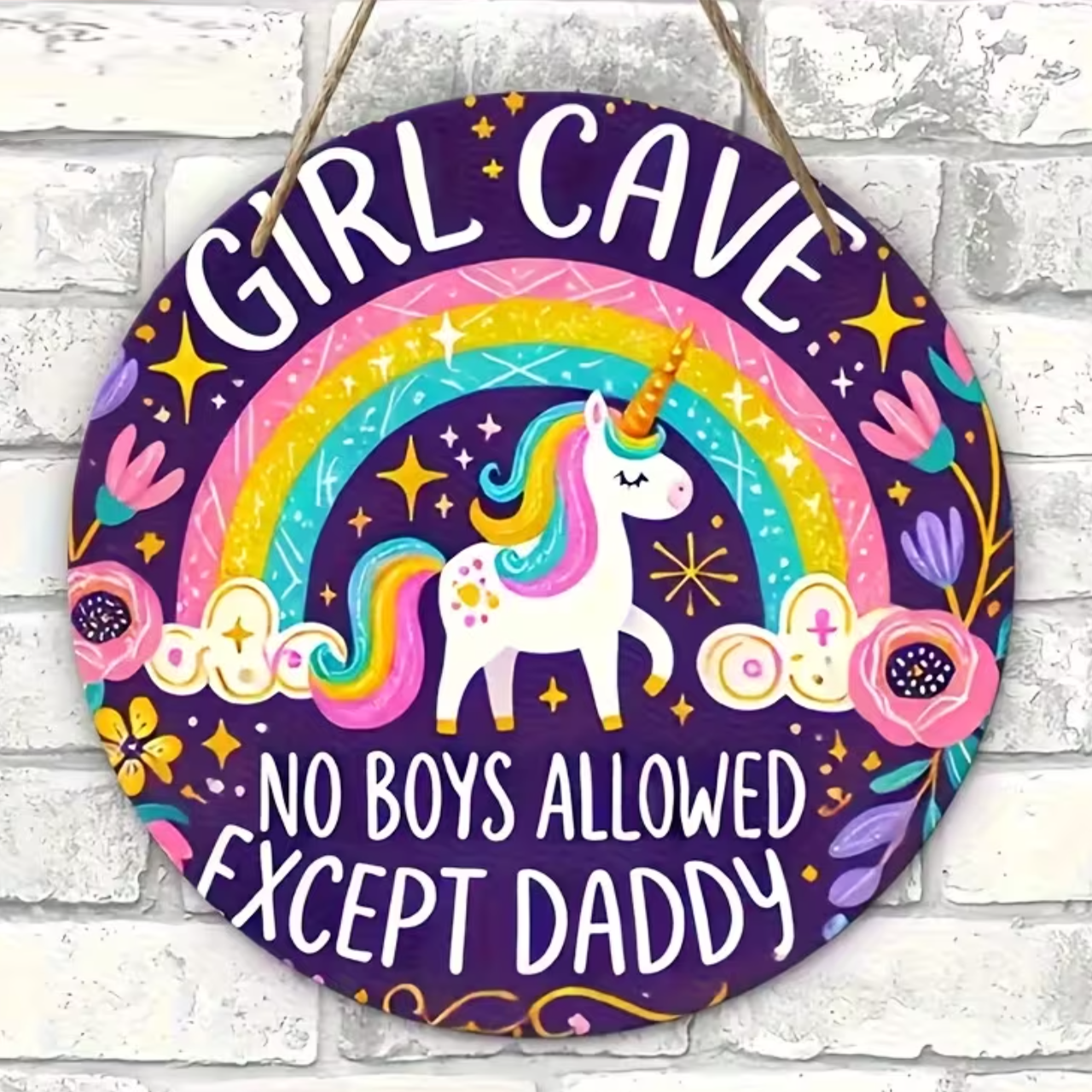 Girl Cave Bordje 'Unicorn'