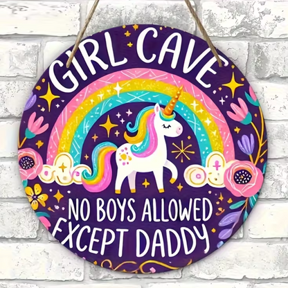 Girl Cave Bordje 'Unicorn'