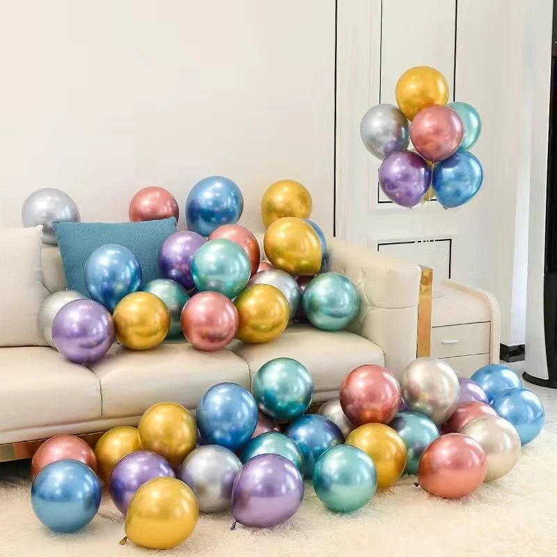 50 stuks Metallic Ballonnen