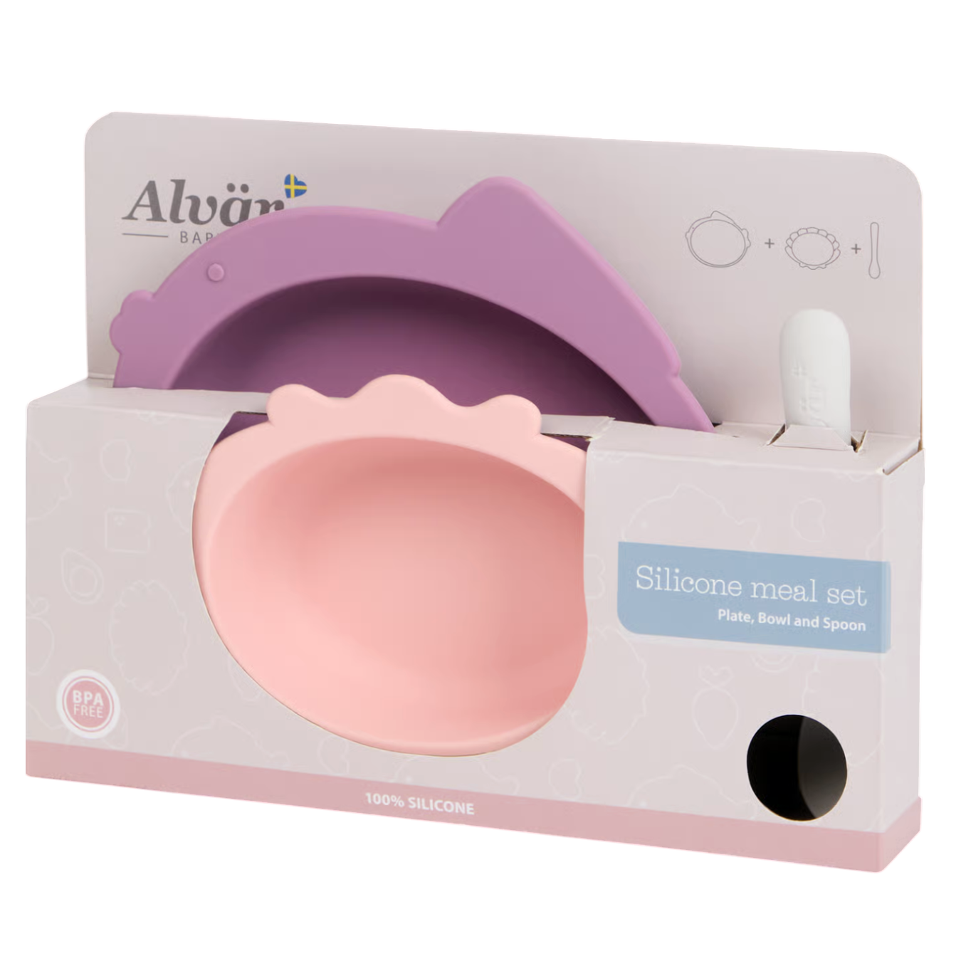 3-delig Servies Set 'Oceaan'