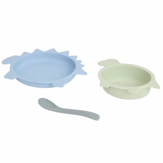 3-delig Servies Set 'Dino's' voor baby's