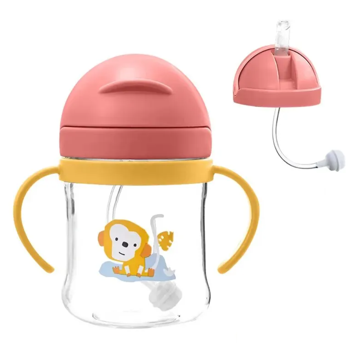 Sippy cup met rietje en anti-lek deksel