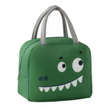 Lunch Bag - 'Krokodil met Grote Ogen'