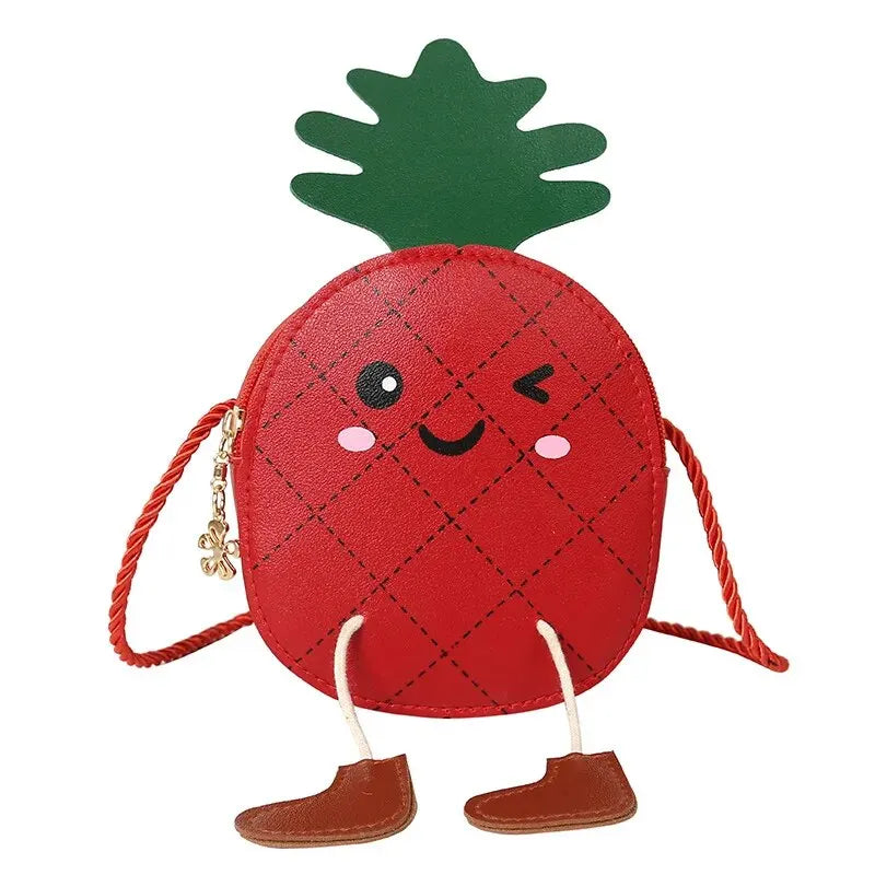 Crossbody Tas 'Ananas' rood