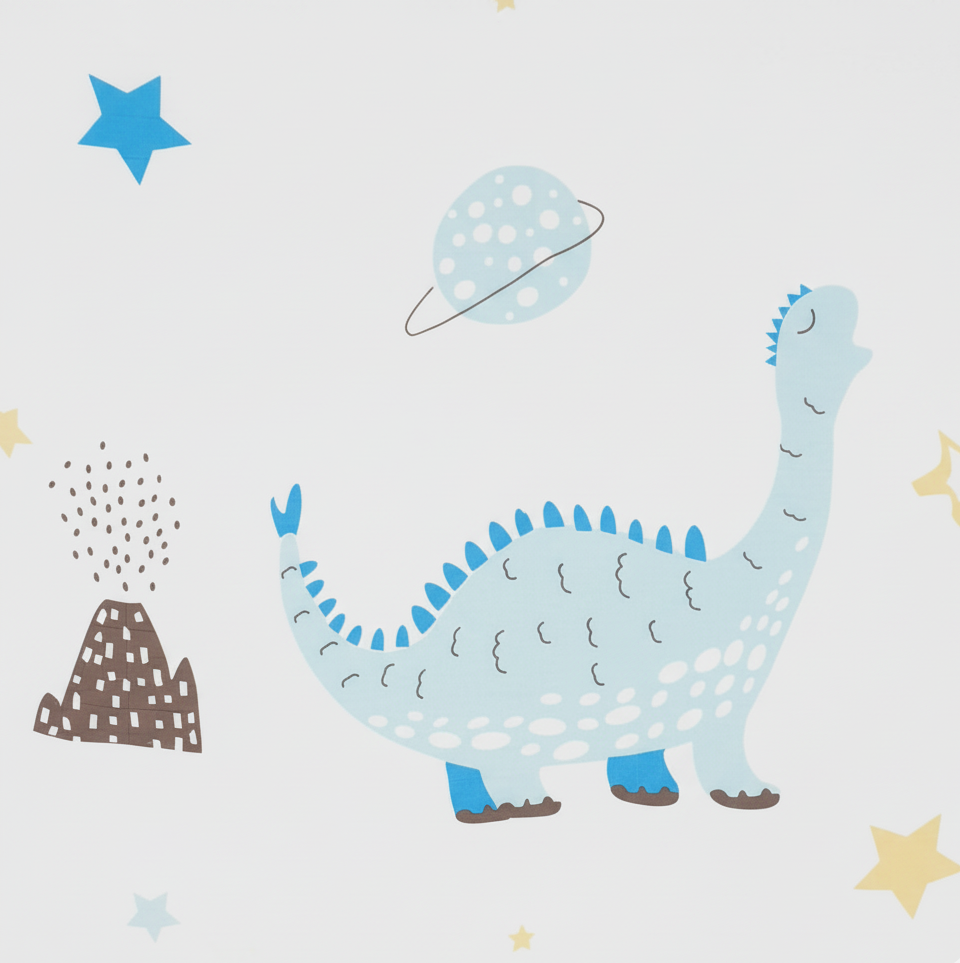 Hydrofiele Doek met Print (110x110 cm) 'Dinosaurus