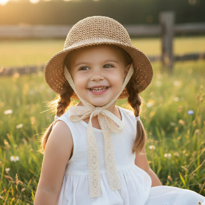 Gevlochten Zomerhoedje (2 kleuren)