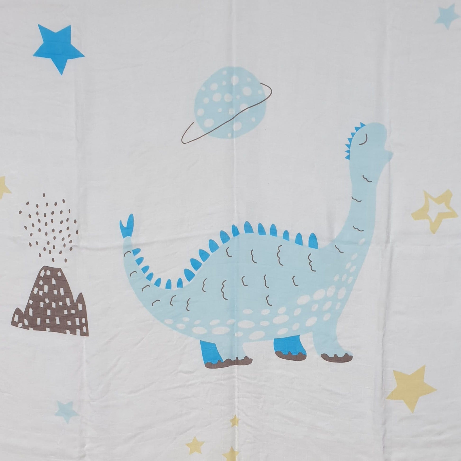 Hydrofiele Doek met Print (110x110 cm) 'Dinosaurus