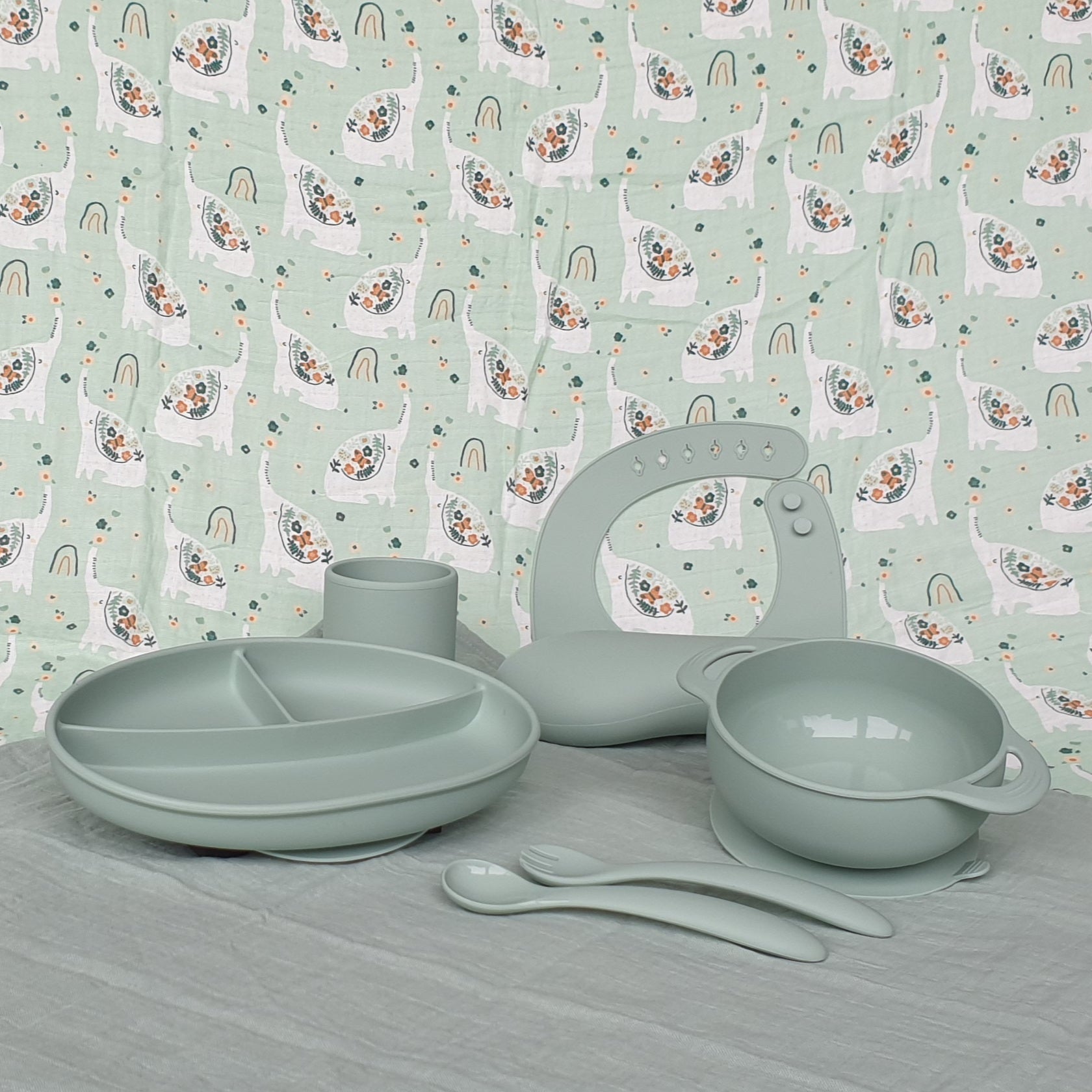 Servies set Puck Artic Mist