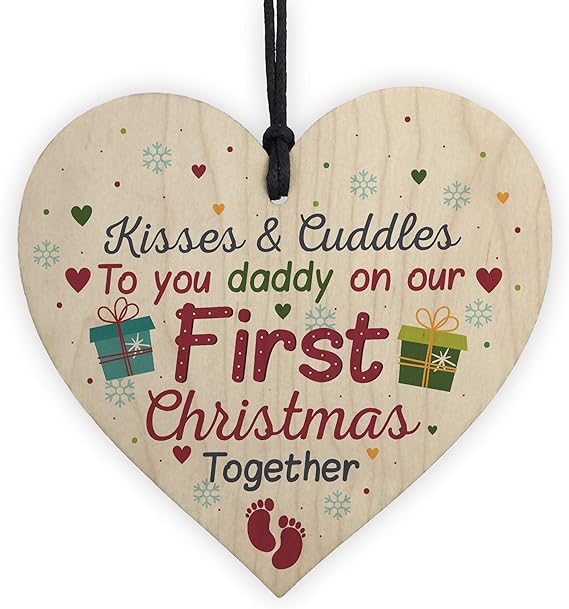 Kerstboom Ornament 'Christmas with Daddy'