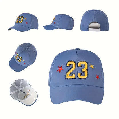 Baseball Cap met *23* applicatie details