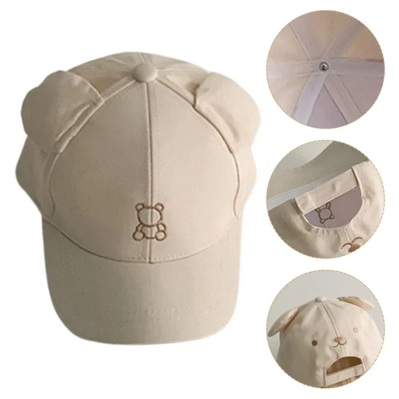 Baby Baseball Cap met Berenoren