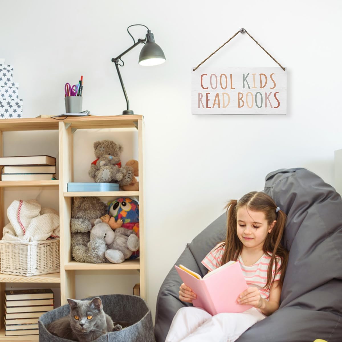 'Cool Kids Read Books' Bordje