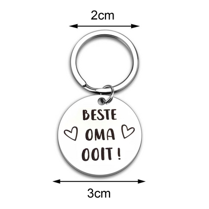 Sleutelhanger 'Beste Opa Ooit'