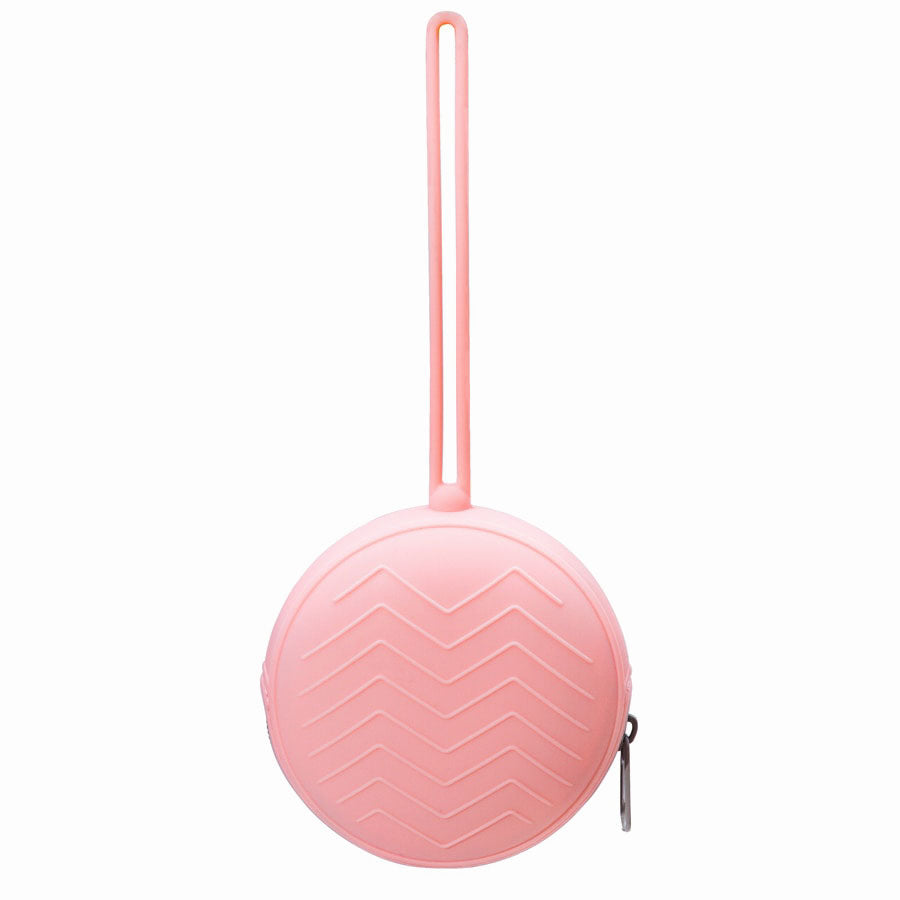 Speenhouder met Rits - Medium Roze