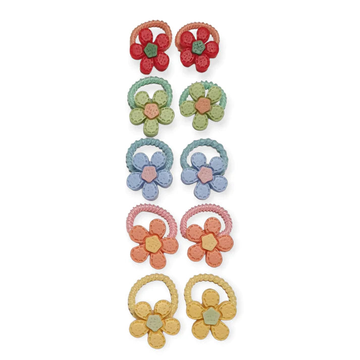 baby Set Haarbandjes 5 stuks bloemen