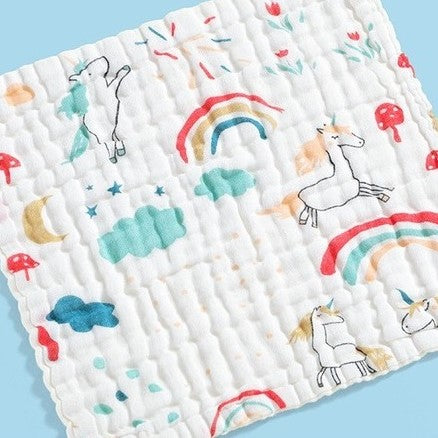 mousseline doekjes 3 pack unicorn print